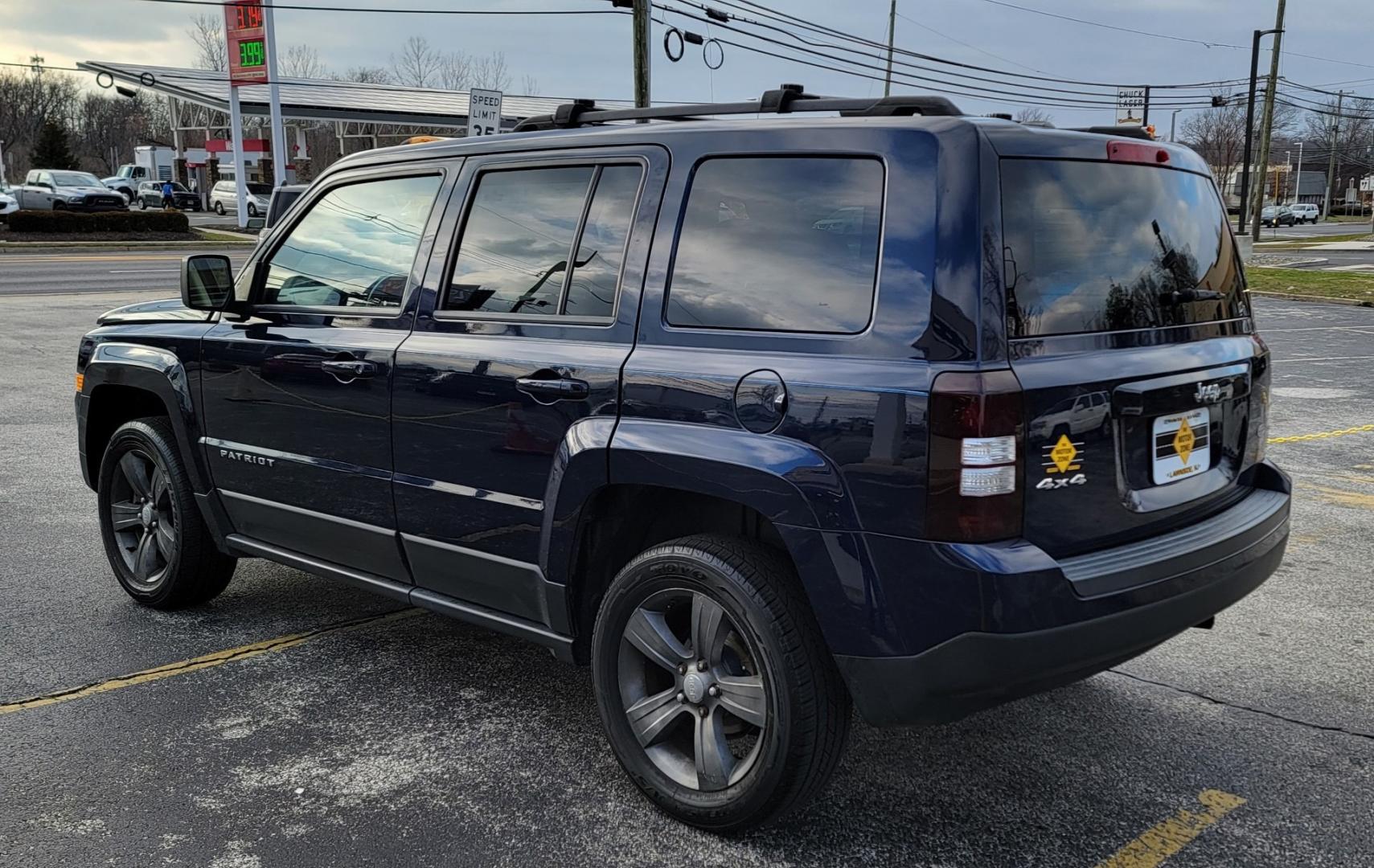 2015 Blue /Black Jeep Patriot Latitude (1C4NJRFB0FD) with an 4-Cyl, 2.4 Liter engine, Automatic transmission, located at 341 N White Horse Pike, Lawnside, NJ, 08045, (856) 262-9500, 39.855621, -75.027451 - Photo#4